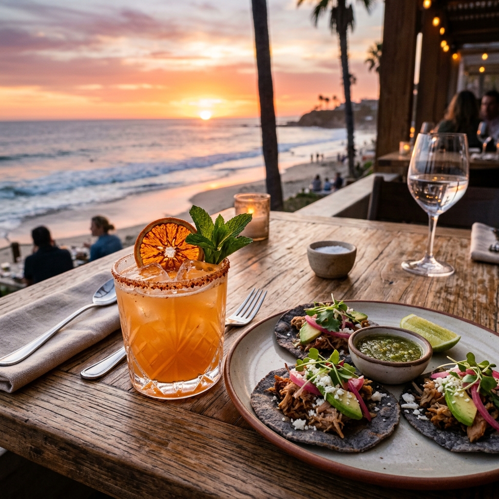 Café al Mar — Cena frente a la bahía