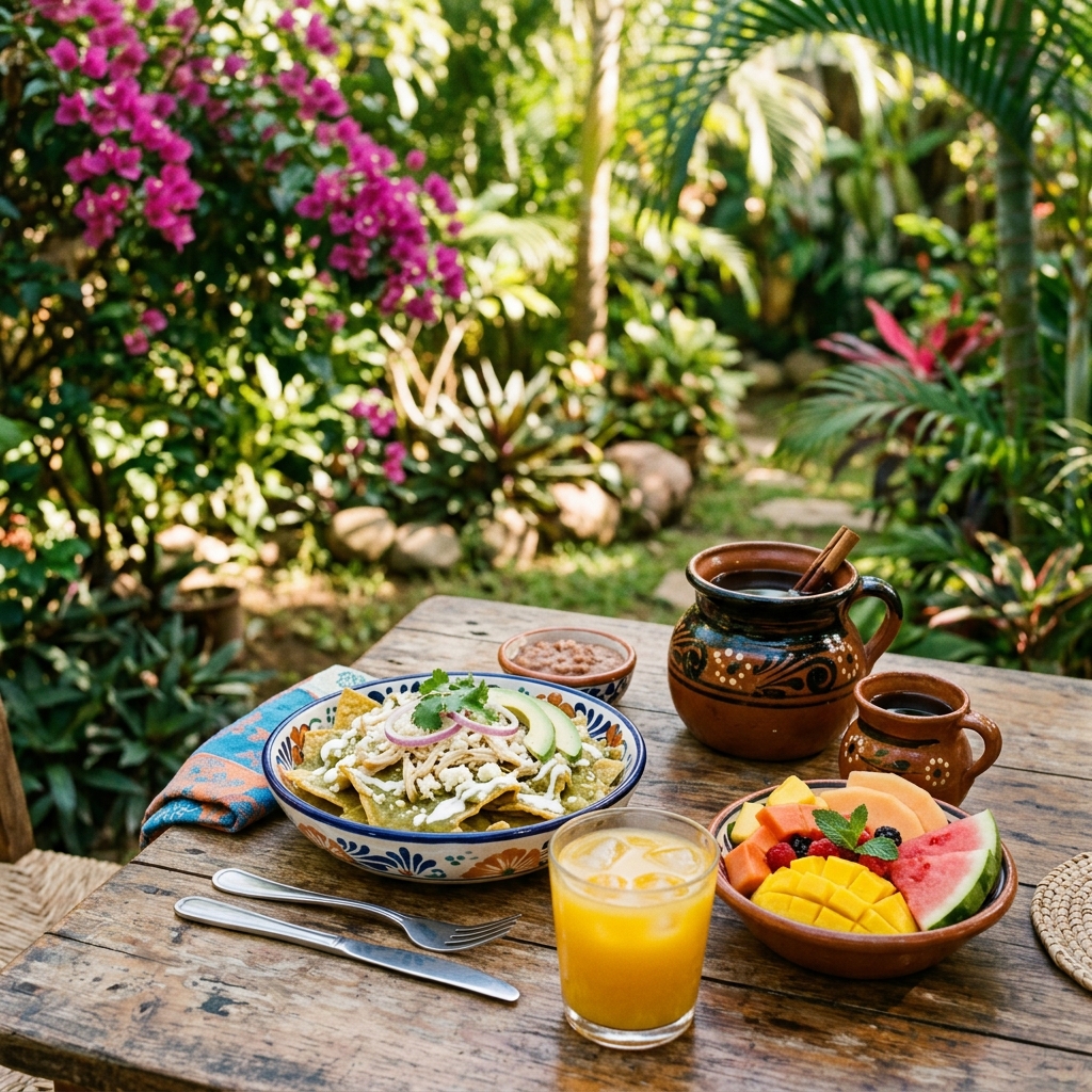 Mesón de los Ángeles — Desayunos y jardín