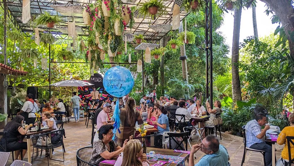 Jardín del Mesón de los Ángeles